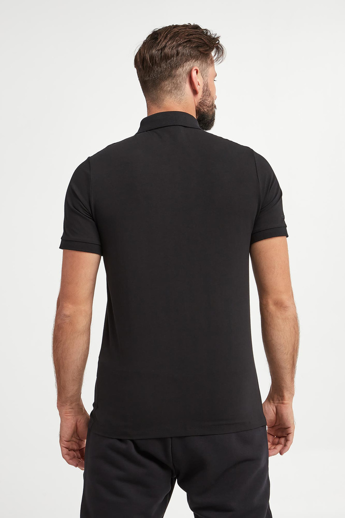 Polo męskie z logo KARL LAGERFELD