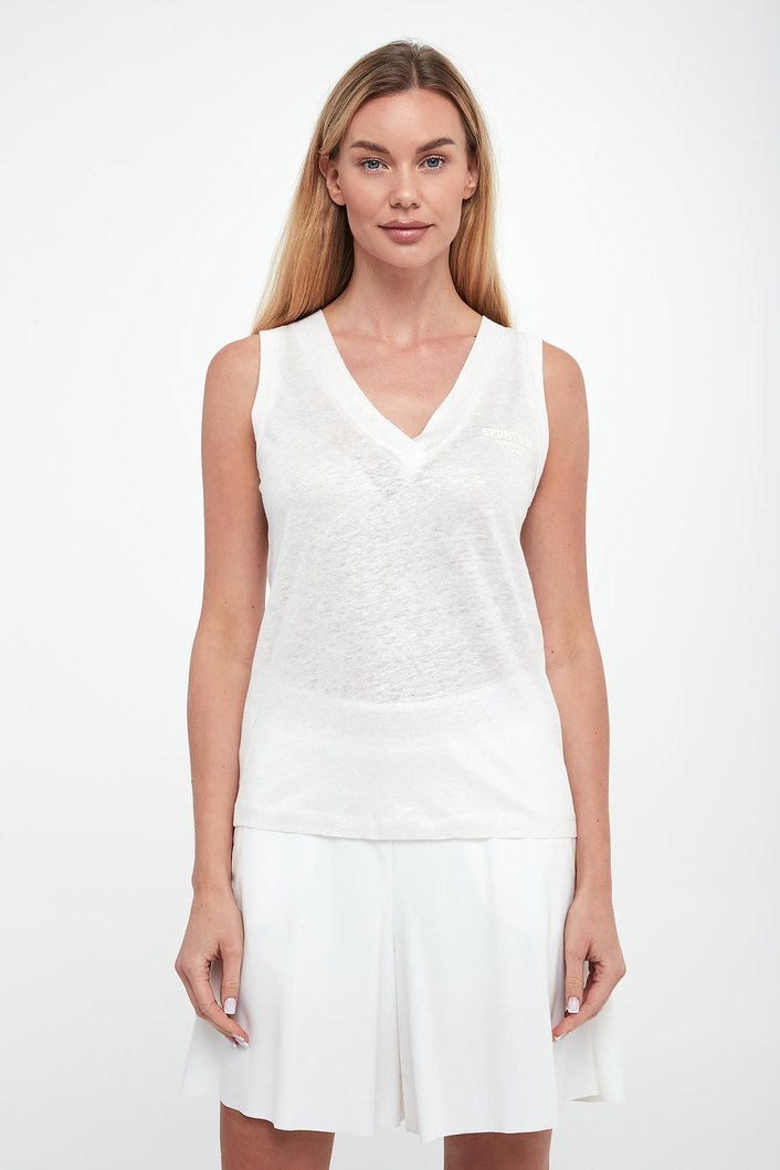 Top damski lniany SPORTALM