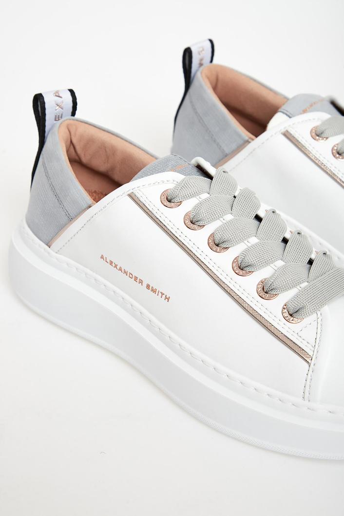 Sneakersy damskie skórzane Wembley Woman ALEXANDER SMITH