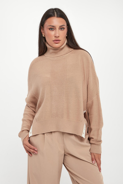 Sweter damski z golfem LIU JO