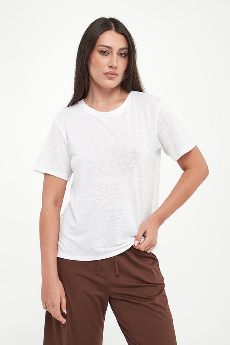 T-shirt lniany Pelota WEEKEND MAX MARA