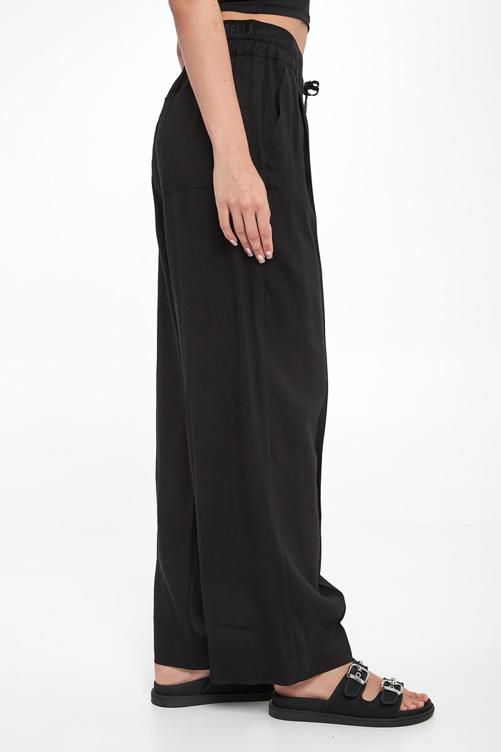 Spodnie damskie lniane Fred MARELLA MONOCHROME