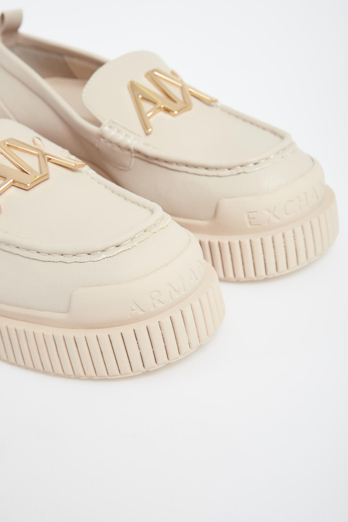 Loafersy damskie ARMANI EXCHANGE