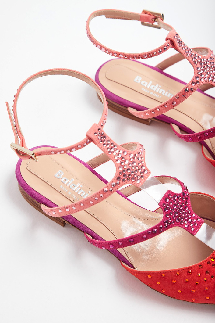 Czółenka skórzane BALDININI