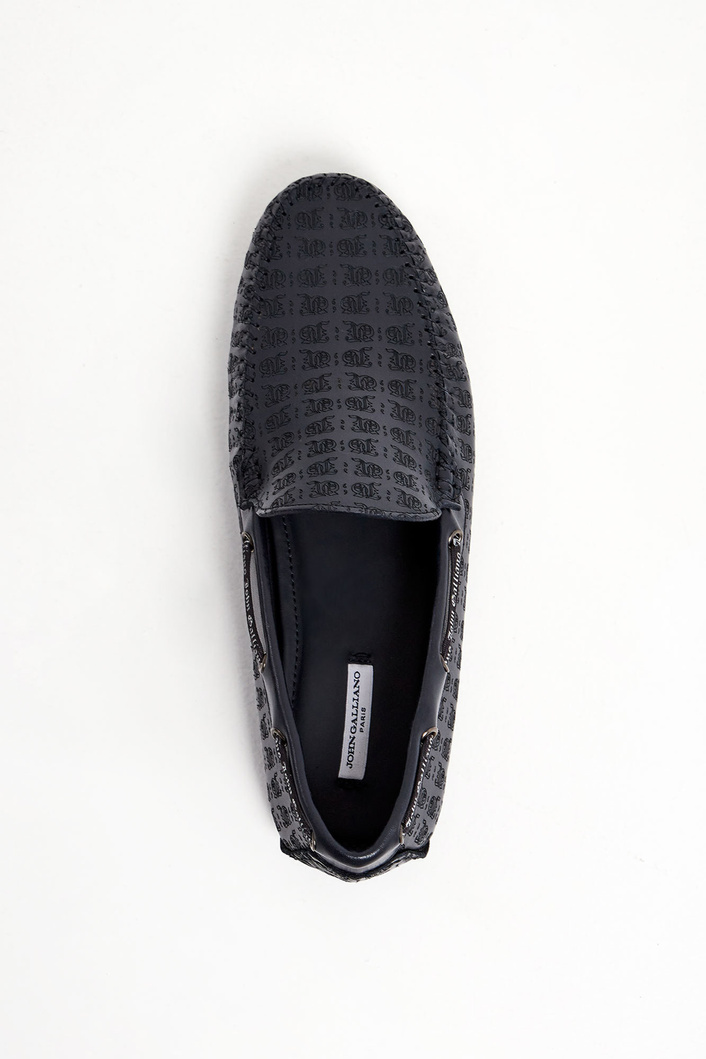 Mokasyny męskie skórzane JOHN GALLIANO