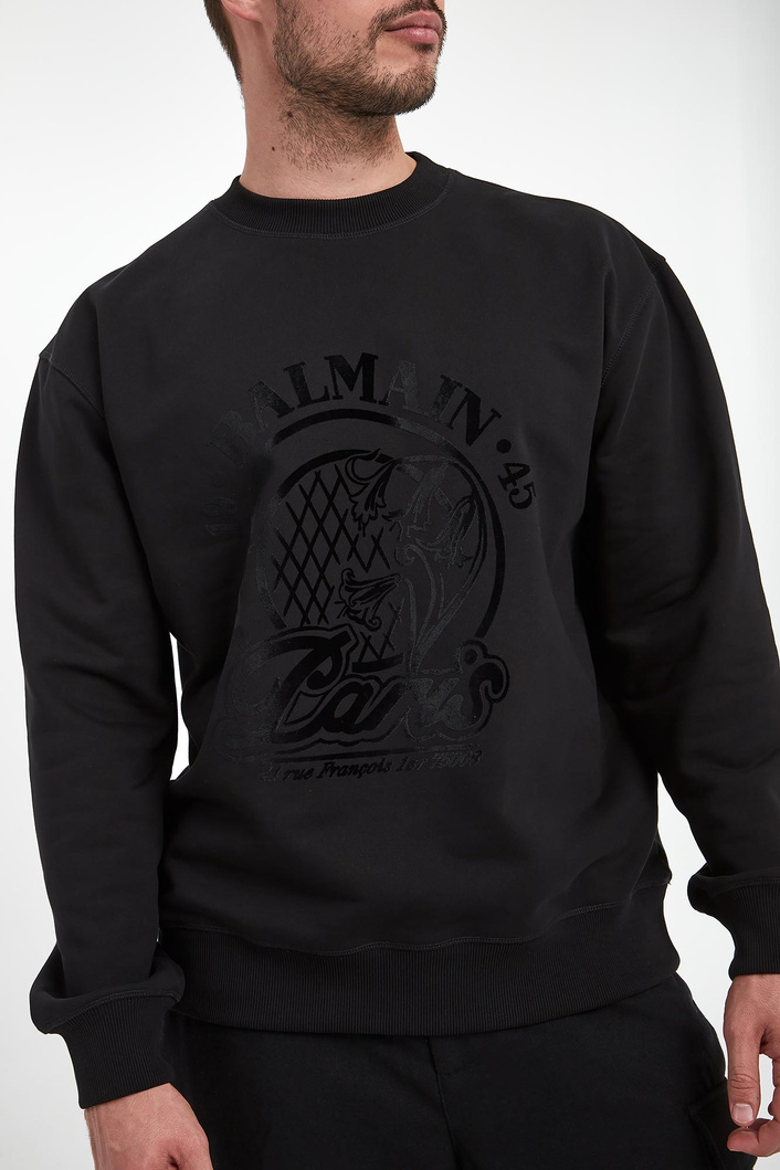 Bluza męska z logo BALMAIN