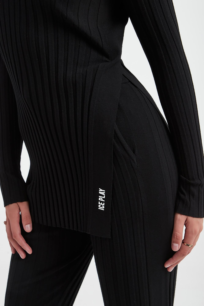 Golf damski prążkowany ICE PLAY