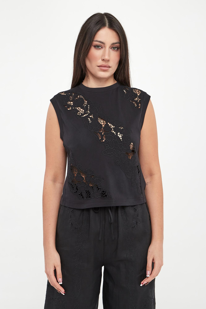 Top damski koronkowy TWINSET