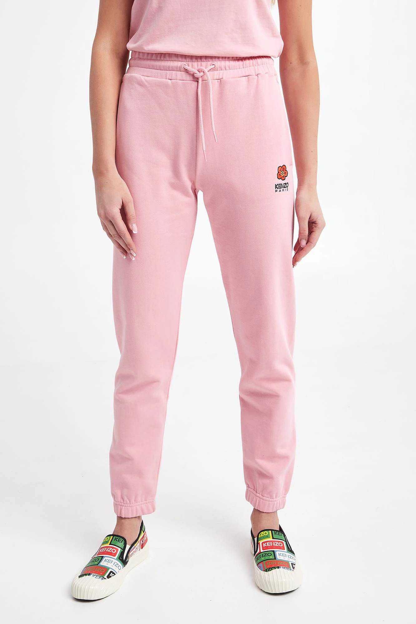 Spodnie dresowe damskie KENZO Różowy Jogger FD52PA7114MF/30