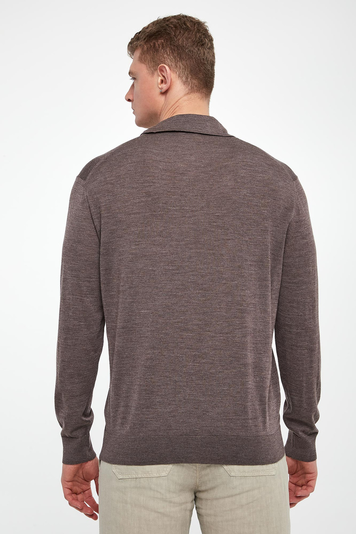 Sweter męski z wełny dziewiczej PAUL&SHARK
