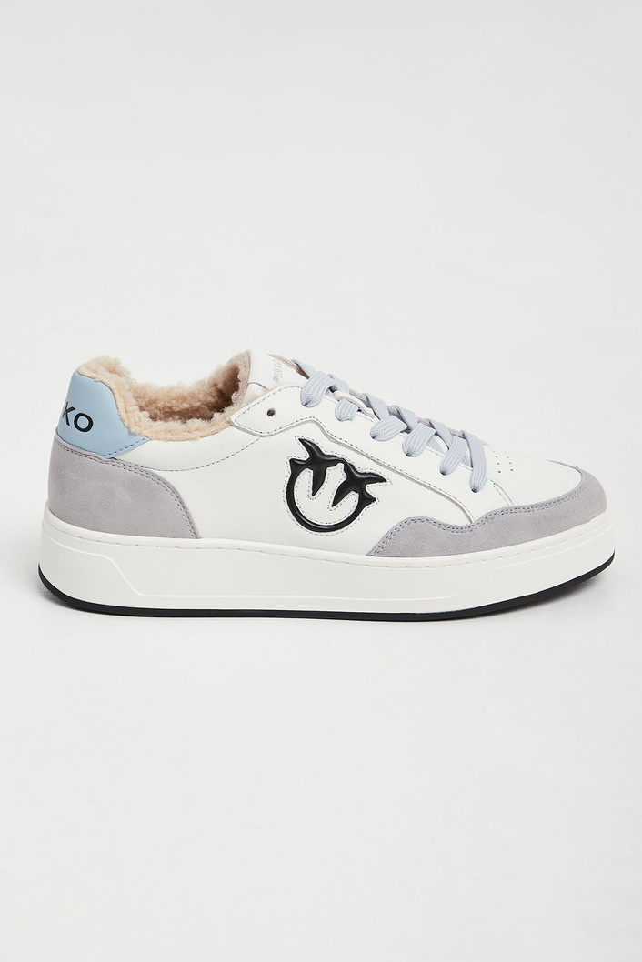 Sneakersy damskie skórzane PINKO