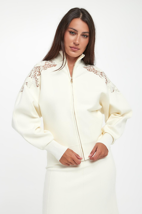 Sweter damski zapinany na zamek TWINSET