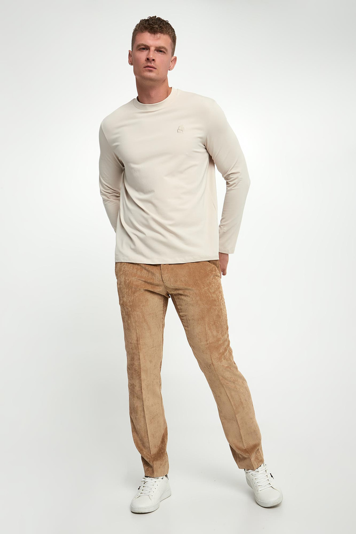 Spodnie męskie sztruksowe KARL LAGERFELD