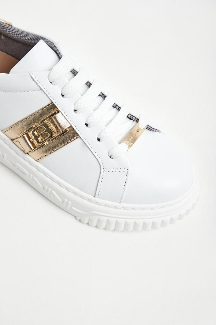 Sneakersy damskie skórzane BALDININI
