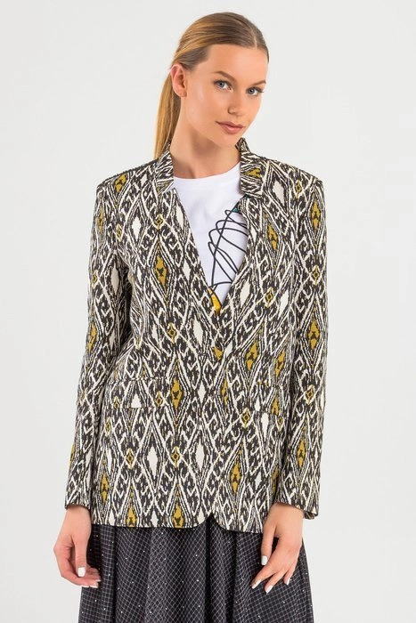 Żakiet lniany PATRIZIA PEPE