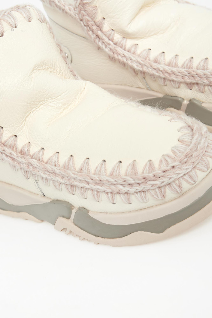 Śniegowce damskie skórzane Eskimo Trainer MOU