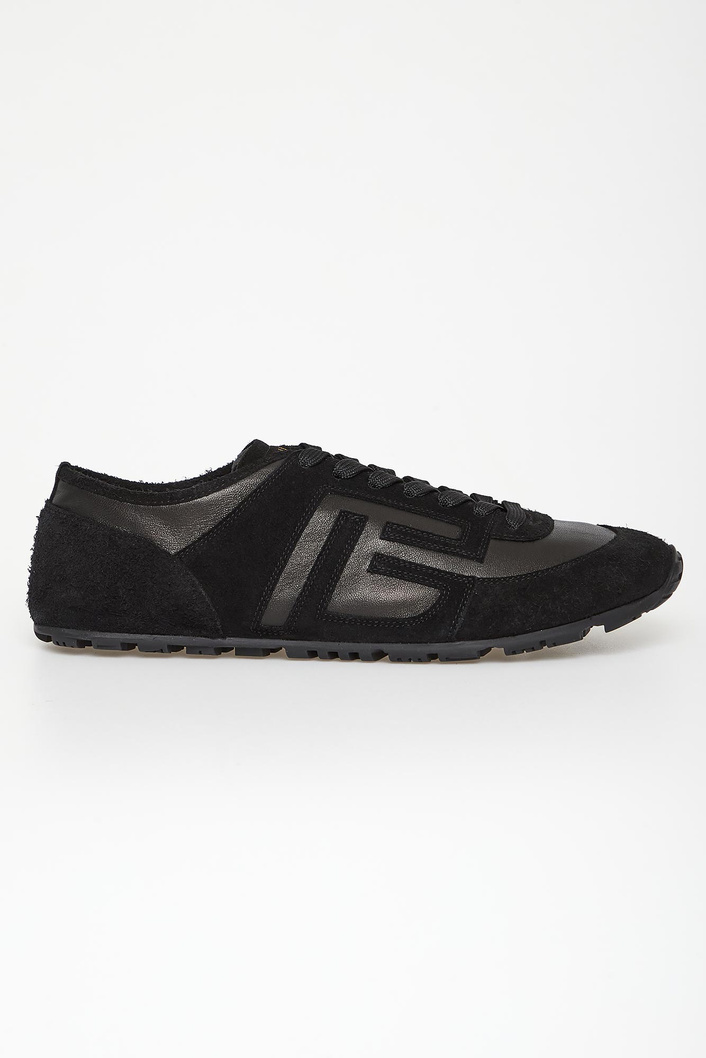 Sneakersy męskie skórzane BALMAIN
