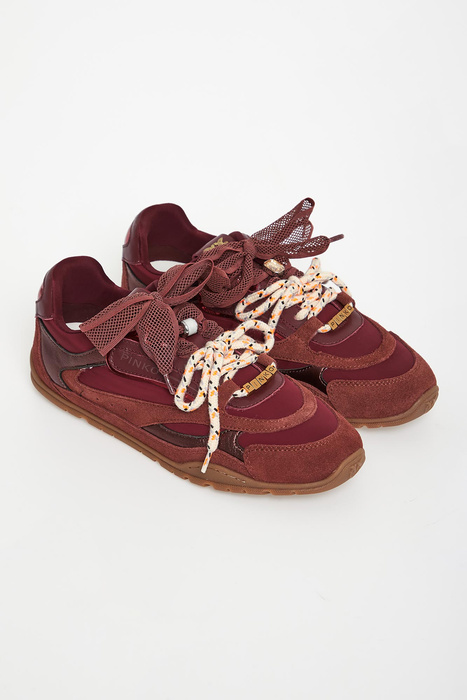 Sneakersy damskie zamszowe PINKO