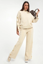 Spodnie dresowe damskie Pasticciato PINKO