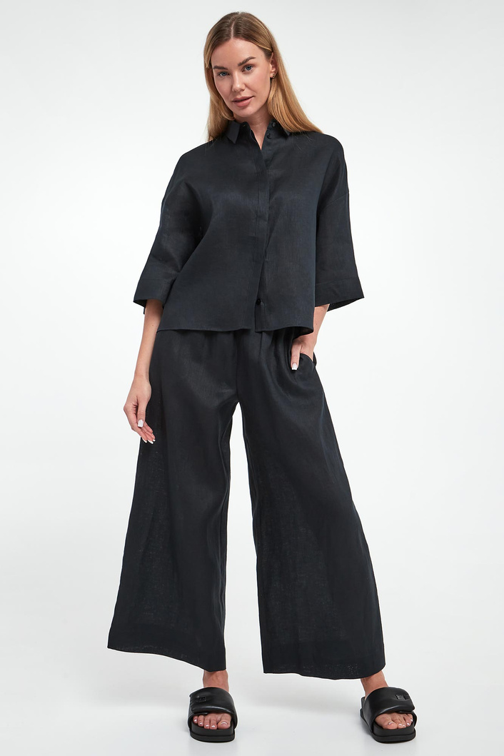 Spodnie damskie lniane Minnie MM