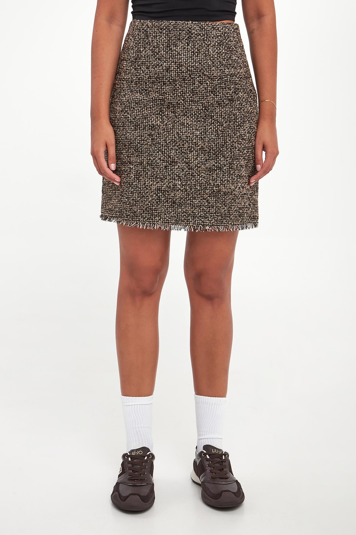 Spódnica wełniana boucle Abetaia WEEKEND MAX MARA