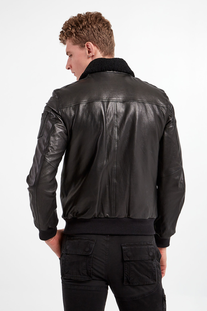 Kurtka skórzana AERONAUTICA MILITARE