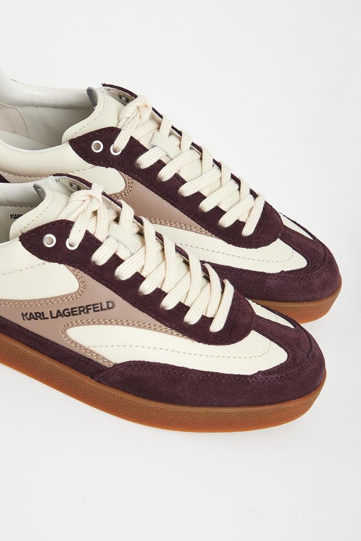 Sneakersy męskie skórzane KARL LAGERFELD