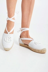 Espadryle skórzane BALDININI