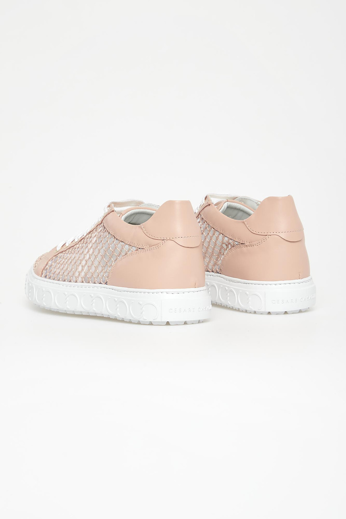 Sneakersy damskie skórzane CESARE CASADEI