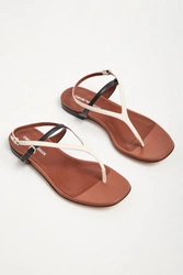 Sandały skórzane EMPORIO ARMANI