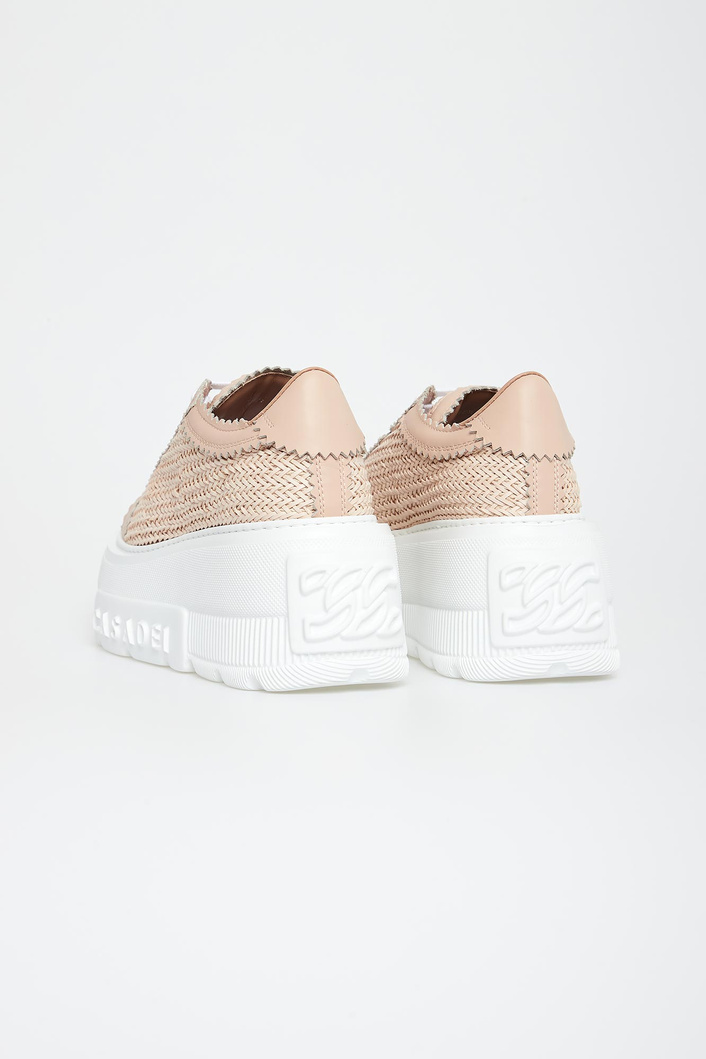 Sneakersy damskie skórzane CASADEI