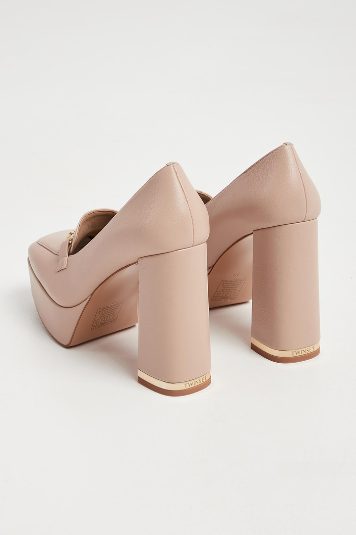 Półbuty damskie na obcasie TWINSET