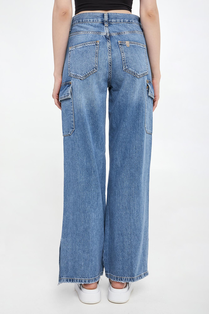 Jeansy damskie cargo LIU JO
