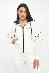 Bluza damska z odpinanymi rękawami AERONAUTICA MILITARE