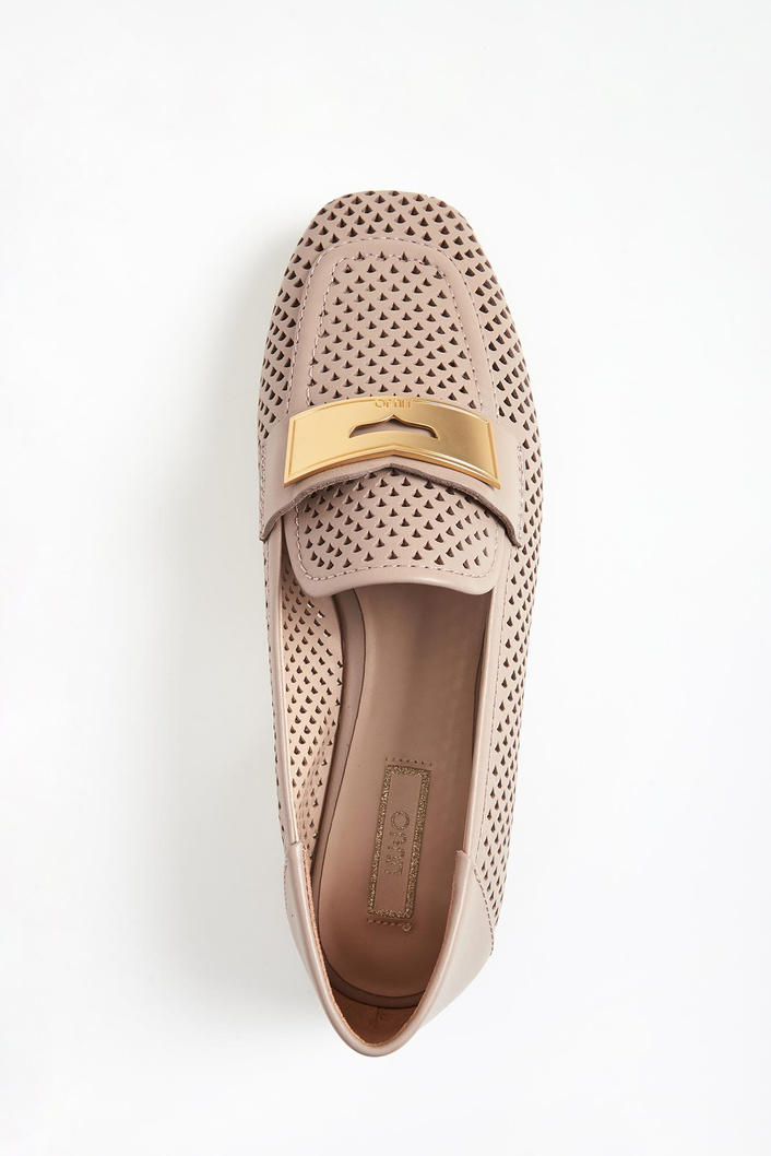 Mokasyny damskie skórzane LIU JO