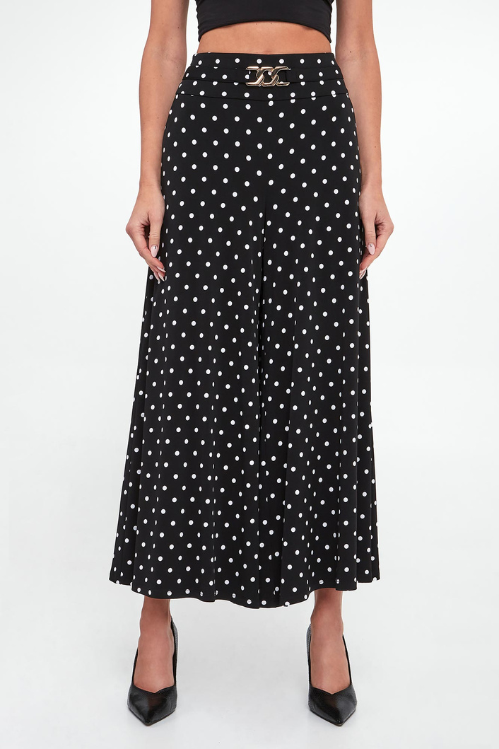 Spodnie damskie w groszki JOSEPH RIBKOFF