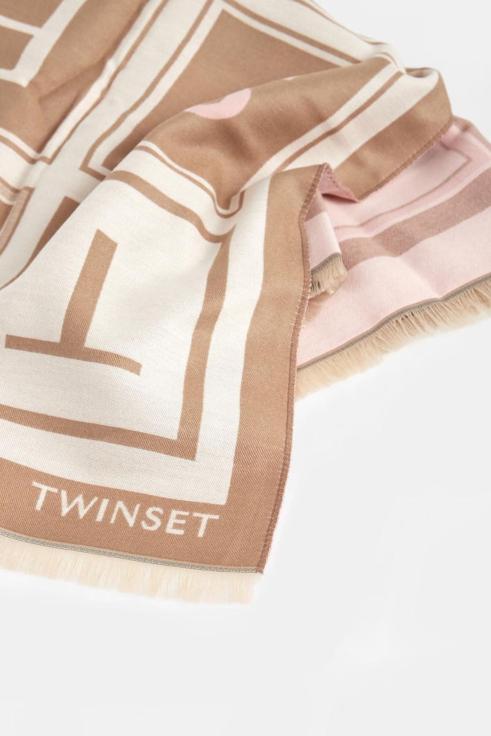 Szal damski dwustronny TWINSET