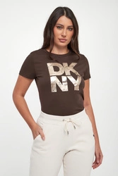 T-shirt damski DKNY