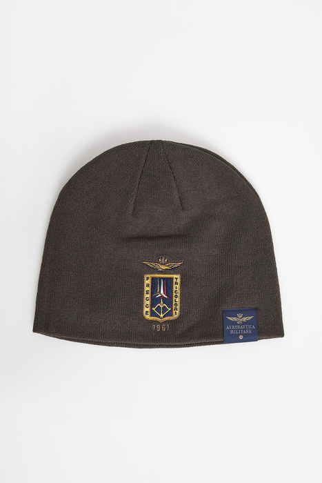 Czapka męska z logo AERONAUTICA MILITARE