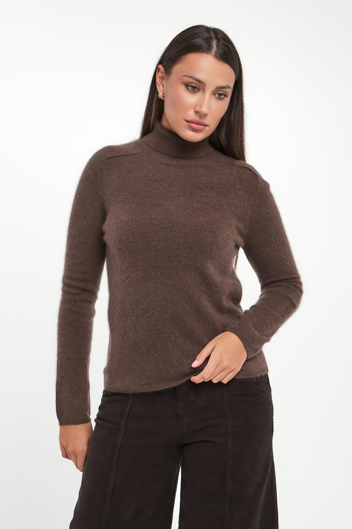 Sweter damski z golfem Carioca MM