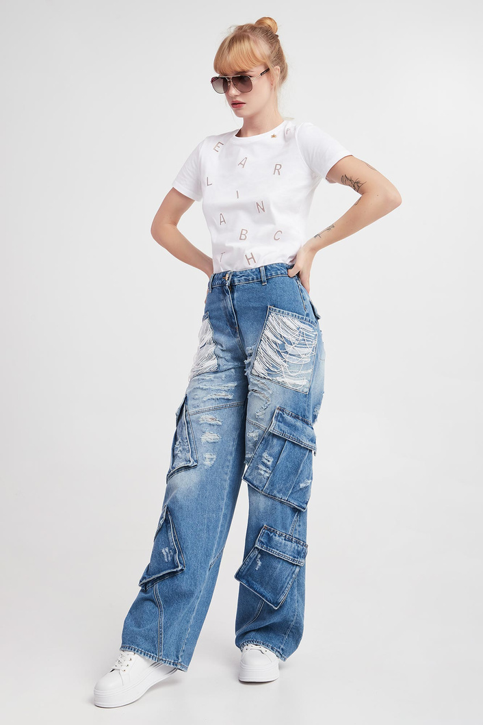 T-shirt damski ELISABETTA FRANCHI