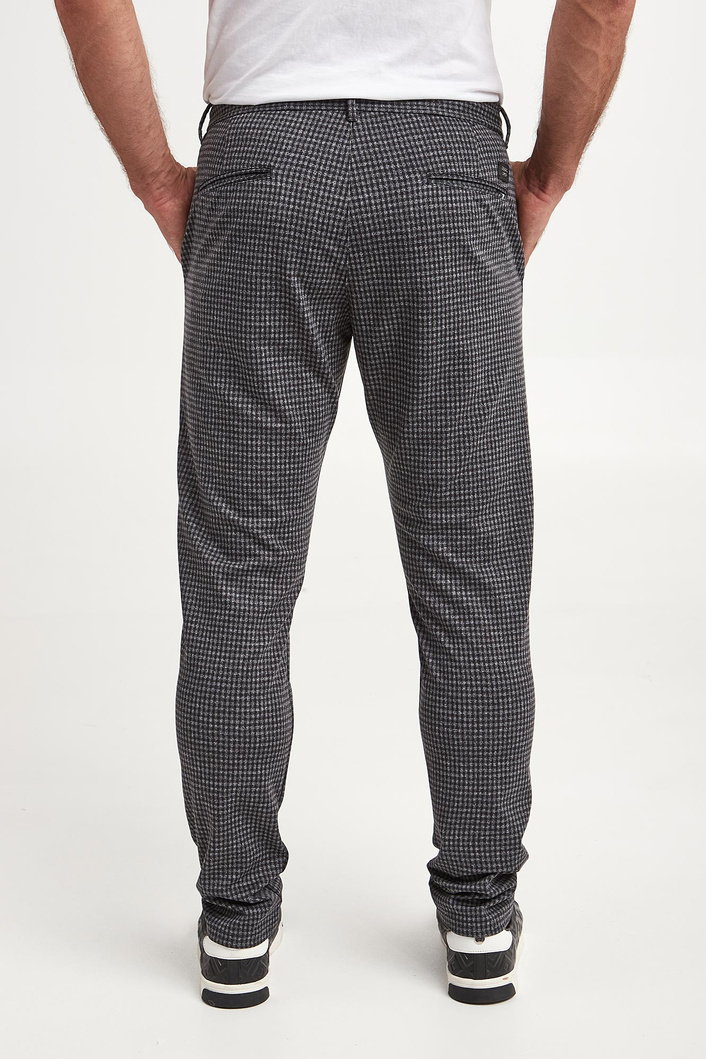 Spodnie męskie w kratę Maxton3-W JOOP! JEANS