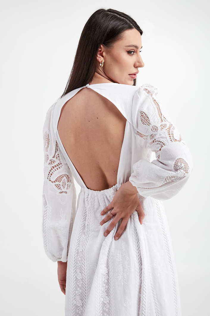 Sukienka ażurowa BA&SH