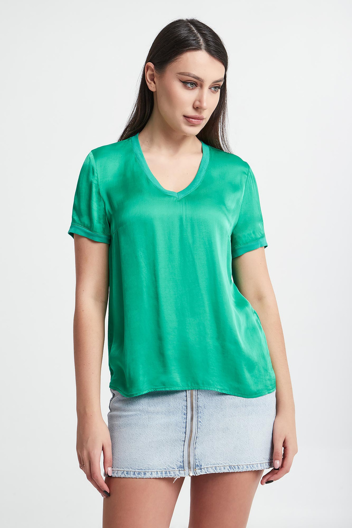 T-shirt damski satynowy LIU JO