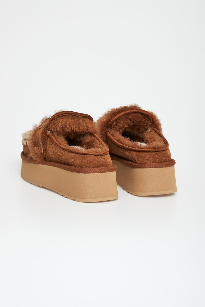 Klapki damskie skórzane mule MOU