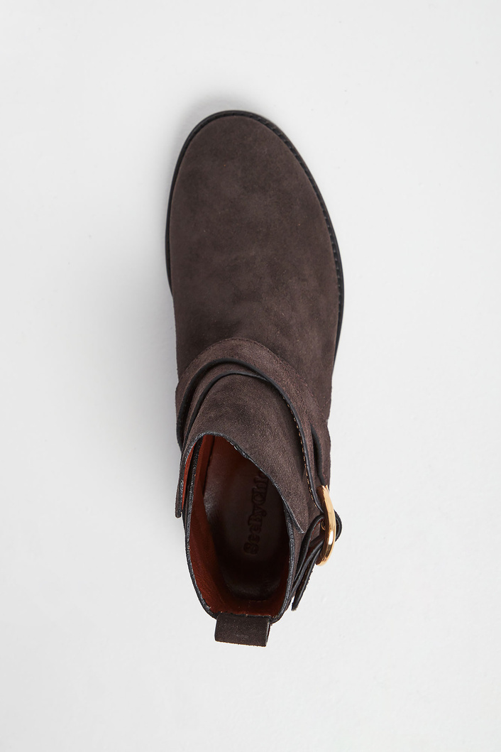 Botki zamszowe SEE BY CHLOÉ