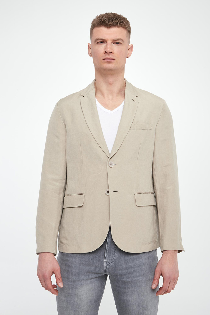 Marynarka męska jednorzędowa lniana ARMANI EXCHANGE