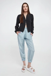 Spodnie damskie jedwabne Galoppo MARELLA