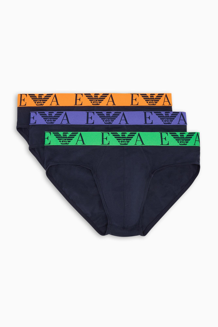 Slipy męskie 3-PAK EMPORIO ARMANI UNDERWEAR