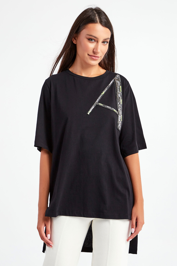 T-shirt Maxi TWINSET ACTITUDE